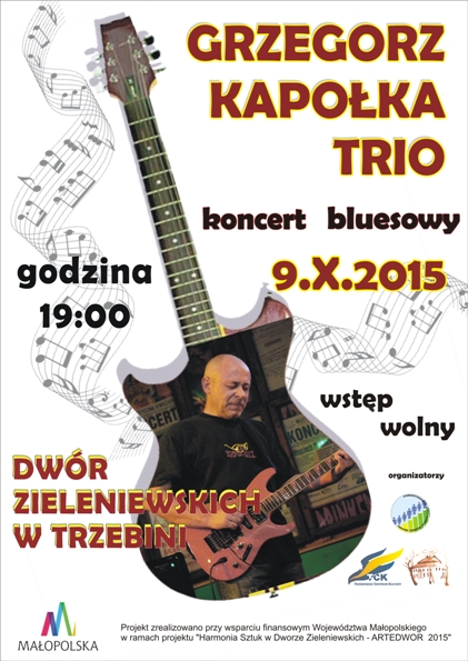Wieczór bluesowy - Grzegorz Kapołka Trio